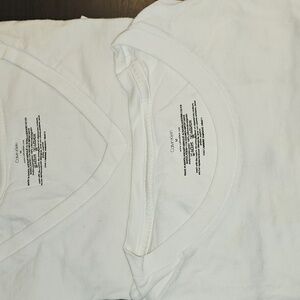 Calvin Klein Classic White Tees
